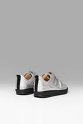 Sneakers Icon Strap Silver Black Metalized Studs